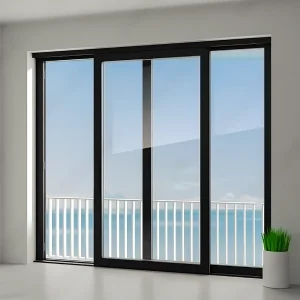 Three Panel Sliding Door