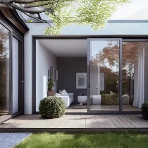 Two Panel Sliding Door